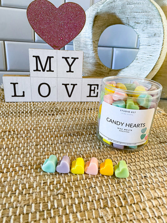 Candy Hearts Wax Melts